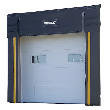 Zoro Select Dock Seal, 8 ft W x 8 ft H Door Fit DS-9696-10