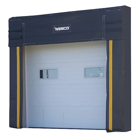 Zoro Select Dock Seal, 8 ft W x 8 ft H Door Fit DS-9696-20