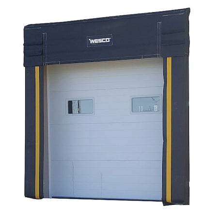 Zoro Select Dock Seal, 8 ft W x 10 ft H Door Fit DS-96120-10
