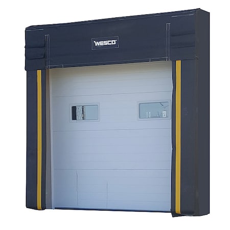 Zoro Select Dock Seal, 8 ft W x 10 ft H Door Fit DS-96120-20