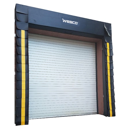 Wesco Dock Seal, 8 ft W x 8 ft H Door Fit DS-9696-10-P