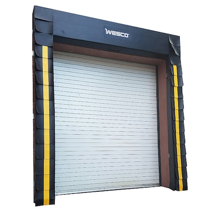 Wesco Dock Seal, 8 ft W x 10 ft H Door Fit DS-96120-10-P