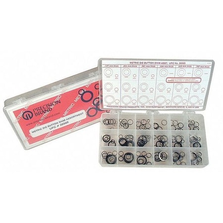 Precision Brand Die Button Shim, 20mm X 0.40mm, PK25 26985