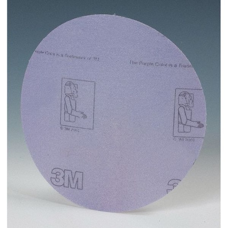 3M Hkt Flm Dc 360L, 5inxNH P280,100/, PK500, 5" Dia, No Hole, Aluminum Oxide, P280 Grit, Open Coat Type 7100111152