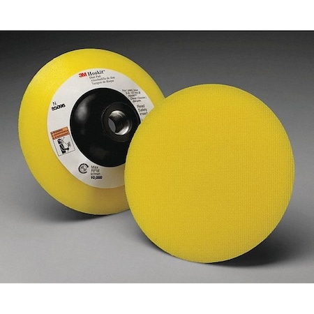 3M Hookit Disc Pad 85096, 5inx5/8 in 5/8-11 Internal, 5/pk 7100041215