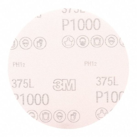 3M Hookit Film Disc 375L, 5 x NH P1000, 50/inner 250/pk 7000045400