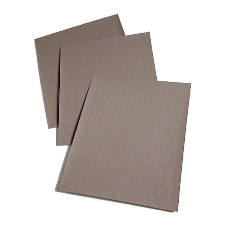 3M Sanding Belt, 9 in W, 11 in L, Closed Coat, Aluminum Oxide, 100 Grit, Black 02409