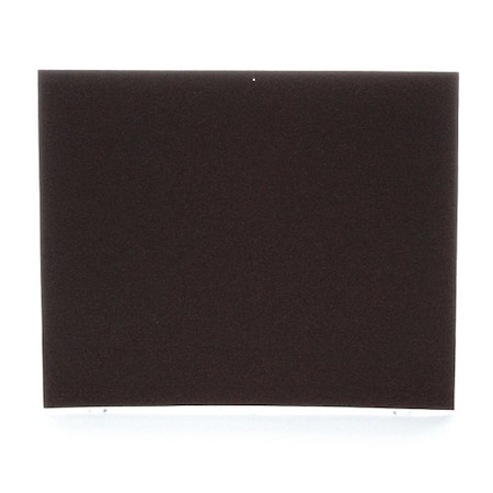 3M Sanding Belt, 9 in W, 11 in L, Closed Coat, Aluminum Oxide, 120 Grit, Black 7000118255