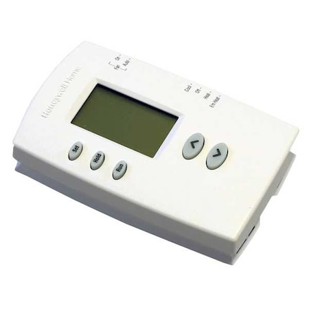 Honeywell Home Low Voltage Thermostat, 5-2 Programs, 2 H, 1 C, Hardwired/Battery, 20/30VAC TH2210DV1006/U