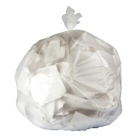 Heritage Bag Trash Bag, 38X60, Natural, 16Mic, HDPE, PK200 Z7660VN R01