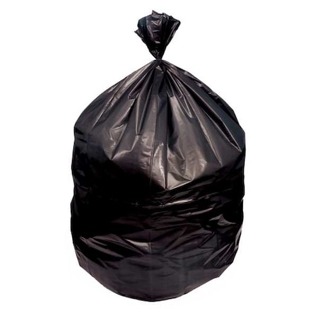 Heritage Trash Bag, 38X58, Black, 1.5Mil, PK100 X7658AK | Zoro