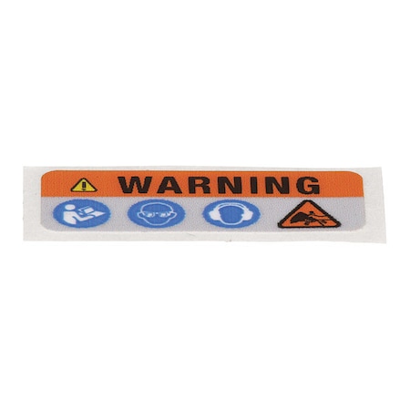 3M Safety Sticker 87126, 1/pk 87126