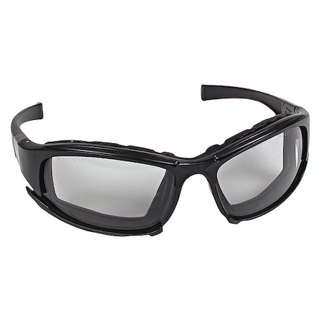 Kleenguard Safety Glasses, V50 Calico, Light Smoke Anti-Fog, Scratch-Resistant Lens, Polycarbonate, Black 36692