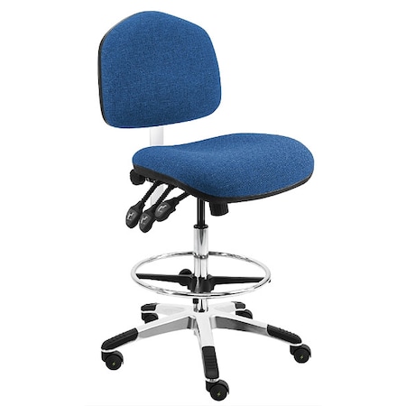 Benchpro Ergonomic Chair Ergonomic Chair, 21" to 31" Height, Fabric, Blue LAT-DFB-TLC-WW-BLUE