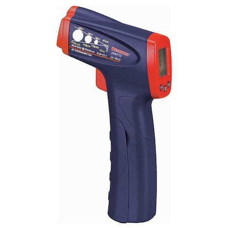 Westward Infrared Thermometer, Single Dot Laser Sighting Adjustable 0.10 to 1.00, Backlit LCD 28AF72