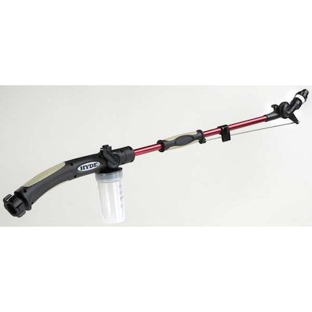 Zoro Select Spray Nozzle, Aluminum, Red, 38 In. 28470