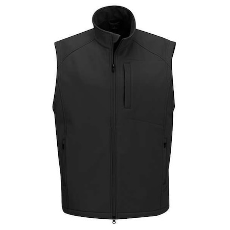 Propper Covert Vest, Polyester, Zipper, Black, L F54290X001L
