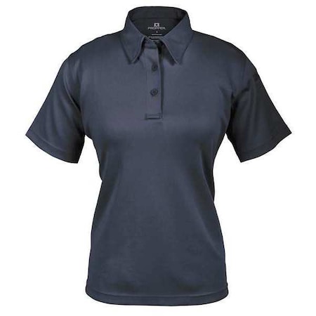 Propper Tactical Polo Shirt, 6% Spandex, 94% Polyester, Short Sleeve Length, Blue F532772450M