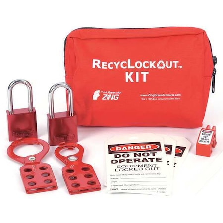 Zing Lockout Kit, Filled, Electrical 2731