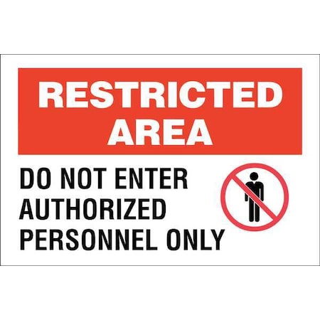 Zing Security Sign, 10 in Height, 14 in Width, Aluminum, Rectangle, English 2740