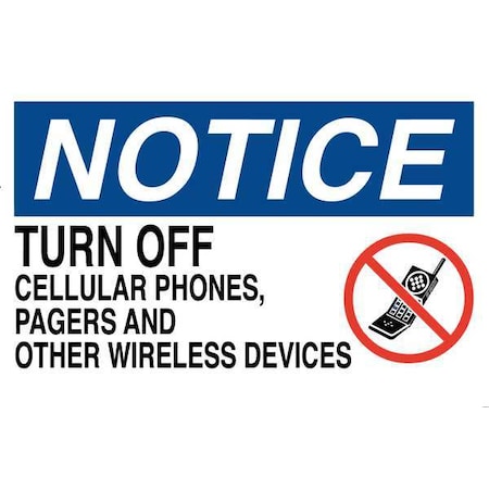 Zing Security Sign, Rec. Aluminum, 10inHx14inW, 2753 2753