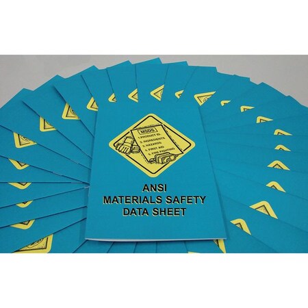 Marcom Training DVD, ANSI MSDS, English, PK15 B000MAS0EM