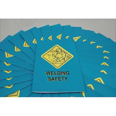 Marcom Marcom Training Booklet: Welding Safety, Includes One-Page Quiz, English/Spanish, PK15 B000WLD0EM