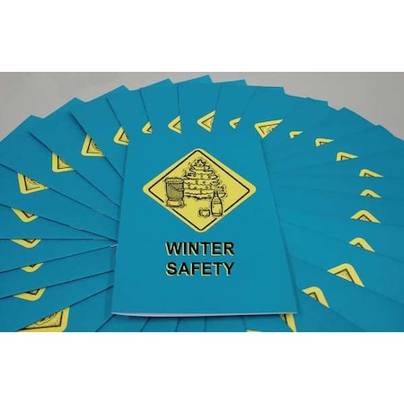Marcom Marcom Training Booklet: Winter Safety, Includes One-Page Quiz, English/Spanish, PK15 B000WIN0EM
