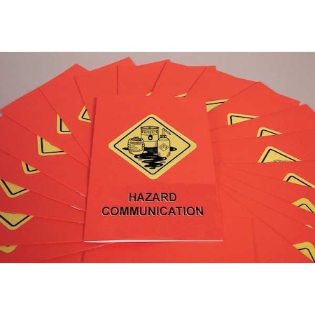 Marcom Marcom Training Booklet: Hazard Communication, Includes One-Page Quiz, English/Spanish, PK15 B0001650EX