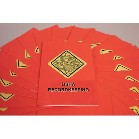 Marcom Marcom Training Booklet: OSHA Recordkeeping, Includes One-Page Quiz, English/Spanish, PK15 B0000180EX
