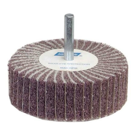 Norton Abrasives Flap Wheel, Non-Woven, 120 Grit, PK20 66261051722