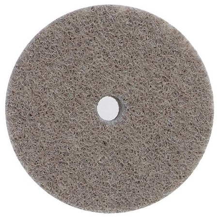 Norton Abrasives Unitized Wheel, 2 in Dia, 1/2 in W, 1/4 in Arbor Hole 66261058764