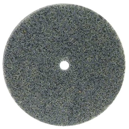 Norton Abrasives Unitized Wheel, 3 in Dia, 3/4 in W, 1/4 in Arbor Hole 66261058771