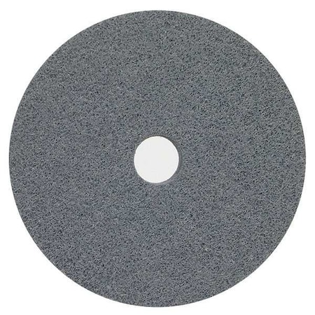 Norton Abrasives Unitized Wheel, 6 in Dia, 1 in W, 1/2 in Arbor Hole 66261058790