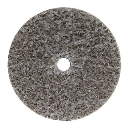 Norton Abrasives Unitized Wheel, 2 in Dia, 1/2 in W, 1/4 in Arbor Hole 66261058876