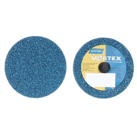 Norton Abrasives Quick Change Unified Wheel, 3 in Dia, 1/8 in W, TR Arbor Hole 66261090909