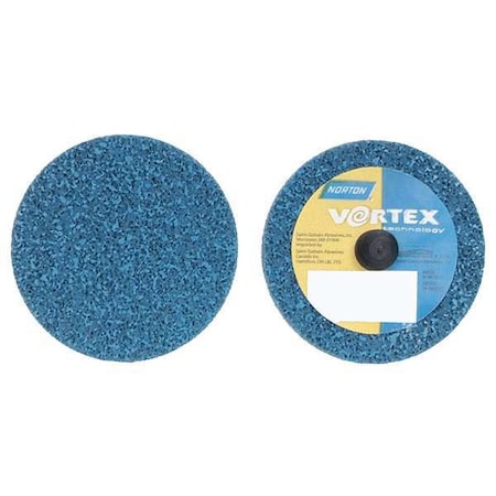 Norton Abrasives Quick Change Unified Wheel, 3 in Dia, 1/8 in W, TR Arbor Hole 66261093556