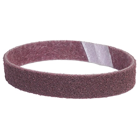 Norton Abrasives Surface-Conditioning Belt, 1 in W, 18 in L, Non-Woven, Aluminum Oxide, Not Applicable Grit, Medium 66261017898