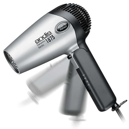 Andis Hair Dryer, Handheld, Black/Silver, 1875 W RC-2