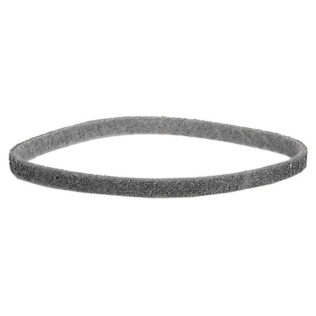 Norton Abrasives Surface-Conditioning Belt, 3/4 in W, 18 in L, Non-Woven, Aluminum Oxide, Not Applicable Grit, Black 66261016493