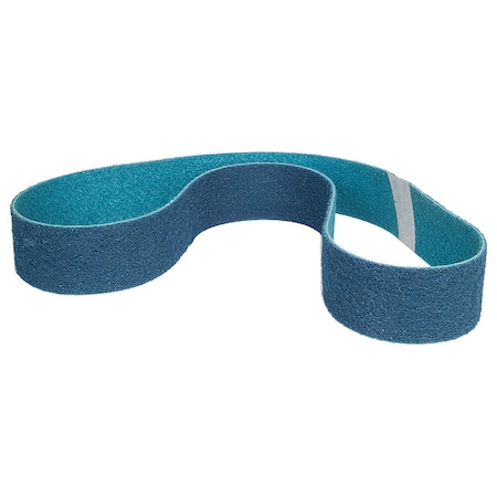 Norton Abrasives Surface-Conditioning Belt, 2 1/2 in W, 60 in L, Non-Woven, Aluminum Oxide, Not Applicable Grit 66623333534