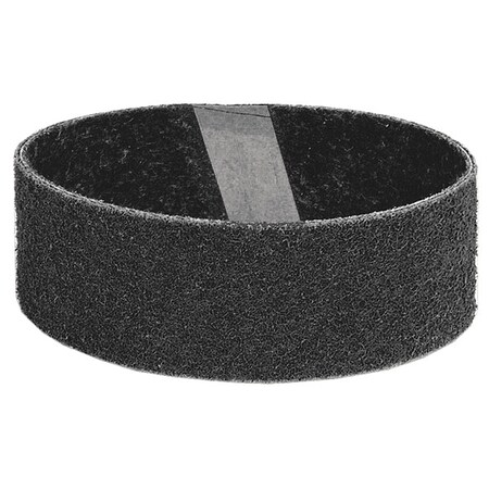 Norton Abrasives Surface-Conditioning Belt, 3 in W, 18 in L, Non-Woven, Aluminum Oxide, Not Applicable Grit, Black 66254428772