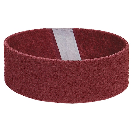 Norton Abrasives Surface-Conditioning Belt, 4 in W, 36 in L, Non-Woven, Aluminum Oxide, Not Applicable Grit, Medium 66261002321