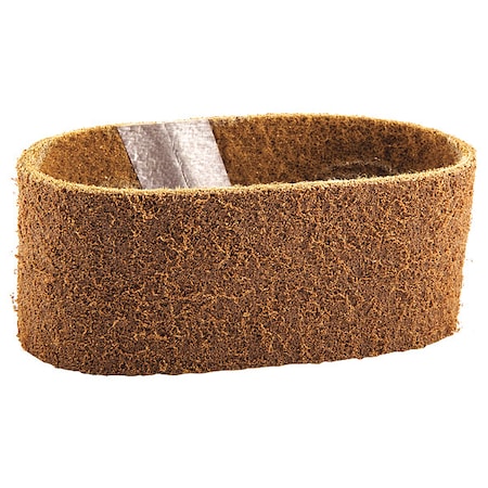 Norton Abrasives Surface-Conditioning Belt, 3 in W, 18 in L, Non-Woven, Aluminum Oxide, Not Applicable Grit, Coarse 66623335040