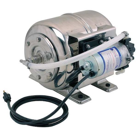 Pentair Shurflo Booster Pump System, 1/3 hp, 115V AC, 1 Phase, 3/8 in Barb Inlet Size, 1 Stage, 117 psi Max Pressure 804-023