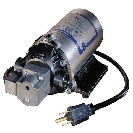 Pentair Shurflo Booster Pump, 1/3 hp, 115V AC, 1 Phase, 1 Stage, 87 psi Max Pressure 8025-833-336