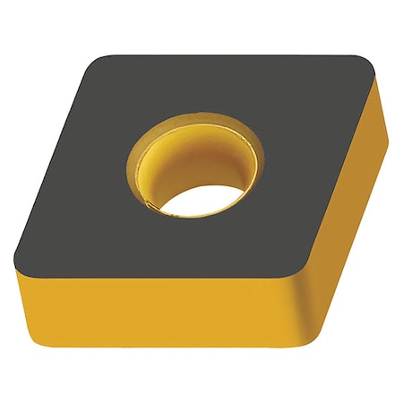 Walter Diamond Turning Insert, Diamond, 4, CNMA, 3, Carbide CNMA120412 WAK10