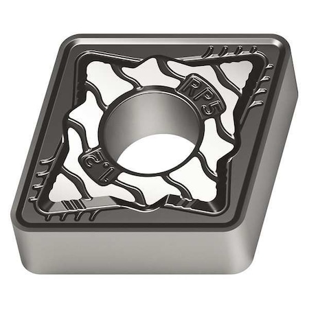 Walter Diamond Turning Insert, Diamond, 4, CNMG, 2, Carbide CNMG120408-RP5 WPP20S