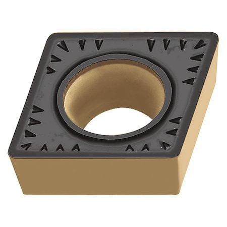 Walter Diamond Turning Insert, Diamond, 3, CCMT, 2, Carbide CCMT09T308-PM5 WSM20