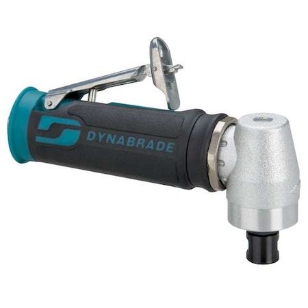 Dynabrade Right Angle Right Angle Die Grinder .4 Hp, 1/4 in NPT Female Air Inlet, 1/4" and 6mm Collet, 0.4 HP 47801